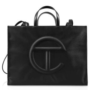 Telfar black large bag NWT